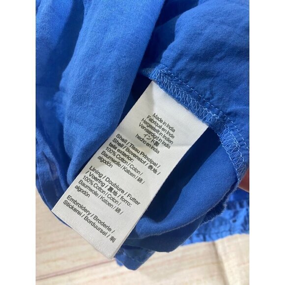 J. Crew Women's Long Sleeve Button Front Collared Dress - 8 - Picture 12 of 14